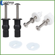 caislongs Nuts Replacement Parts Toilet Seat Bolts Heightened Top Expansion Single Bidet Screws Tank and Pp Pom Kit