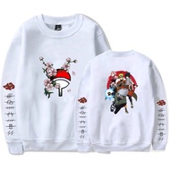 Naruto Hoodie Clothes Harajuku Anime Hoodies Naruto Printing Pullover Sweatshirt Hip Hop Casual Long Seve Japanese Streetwear