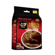 G7 COFFEE - (新包裝) 越南中原G7美式醇黑即溶咖啡 200克 (2克x100包) 無糖黑咖啡 齋啡 美式咖啡 平行進口