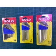 Screwdriver Set Star Wrench Hexagon Solo Brand Available In 3 Models 3 Sizes