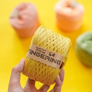 Cotton Fingering Yarn Roll - Glossy Cotton Yarn 100gr