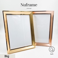 Luxury Square Photo Frame A3 10x12 10x14 10x15 10x16 11x14 11x15 11x16 12x15 12x16 12x18 Gold Silver Picture Hanging Table