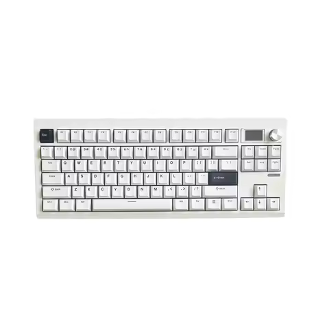 ZUOYA gmk87 Hot plug Machanical Keyboard Bluetooth 5.0/2.4G Wireless/Wired Gasket-mounted Equipped w