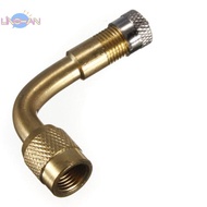[LinshanS] 1PC MOTORCYCLE MOTORBIKE TYRE VALVE EXTENSION ADAPTOR 90 DEGREE ANGLE CAR BIKE [NEW]