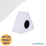 Mic Flag Triangle - Flag Triangle For Microphone