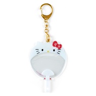 Sanrio扇子型徽章套鑰匙圈/ Hello Kitty/ ID