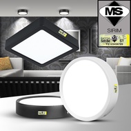 3H Lampu Siling Downlight LED [18W-48W] 8"/12" Surface Ceiling Light [SIRIM] For Siling Konkrit/Kayu