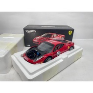 Hot Wheels Elite 1/18 Ferrari 458 Challenge #5 Original Package Brand New Products Always In The Box