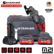 STARKER SK-AG888GR Battery Grinder, Cutter, Universal Battery Base, 3 Speed Levels, Brushless, Genui