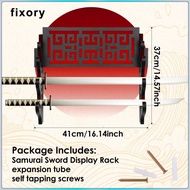 fixory 4 Tier Display Stand for Swords, Holder Base for Samurai Sword Collection