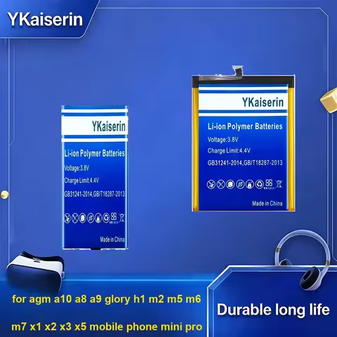 Mobile Phone Battery High-Efficiency 2800-6900mAh For Agm A10 A8 A9 Glory H1 M2 M5 M6 M7 X1 X2 X3 X5