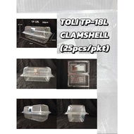 TOLI TP-18L OPS CLAMSELL (25PCS/PKT)