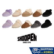 [SHOOPEN] (🇰🇷Korean Brand / Korean Style) Cozy Suede Fleece Fleet to Way Platform Sandal / Slipper H