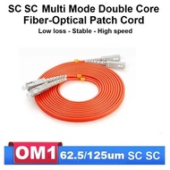Patch cord SC SC Multimode OM1 duplex
