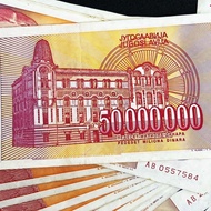 South Slav 5 Million Banknotes 1993 European Foreign Currency Banknotes Coins Genuine Coins Departme