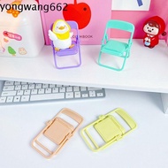 JERON Mobile Phone Holder, Plastic ABS Mini Chair Phone Stand, Cute Mini Chair Foldable Decorative M