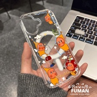 Cartoon Star Baby Built in Magnetic Casing For Samsung Galaxy A56 A55 A36 A35 A26 A15 A15 4G 5G Luxu
