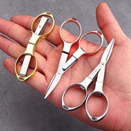 ReadyStockMalaysia# 折叠小剪刀Foldable Mini Stainless Steel Scissors Multifunction Stretchable Scissors G