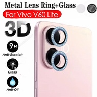 For VivoV60Lite Glitter Diamond Metal Ring Camera Lens Protective Film For Vivo V60 Lite V60Lite V 6