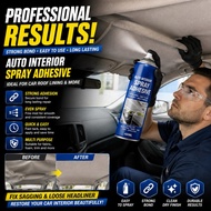 Car Headliner Spray Adhesive 450ML Car Roof Lining Glue Interior Repair Spray Gam Siling Kereta Pele