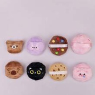 1/3pcs Cute Soft Flocked Flocked Makeup Puff, Comfortable Skin-Friendly Thick Soft Cushion For Found
