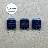 🔥READY STOCK🔥 UTC78D05AL 78D05AL TO252 0.5A SMD Ic Chip