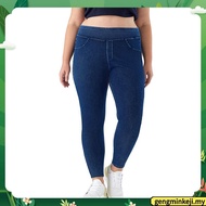 EMAX Ezy Jeans Plus Size Women Stretchable Long Pants Quality Cotton Denim