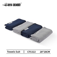 MHW-3BOMBER - 4 pcs Four Towel Set Bar top cloth Towel barista waffle Kain Kopi Barista Coffee Clean