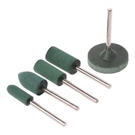 PCF* 5pcs/set Abrasive Mounted Stone For Dremel Rotary Tools Grinding Stone Wheel Head for Dremel Ac