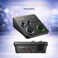 Compact USB Audio Interface for Music Production and Streaming