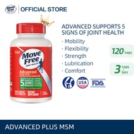 Move Free Advanced Glucosamine 1500mg, Chondroitin, MSM, 120CT (EXP: 09 2025)