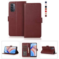 Casing for OPPO Reno 7 8 4 5 Pro 5G 3 4G 2 Z F 2Z 2F 5Z 7Z 8Z T 8T Reno8 Reno3 A3s AX5 A5 2018 A7 AX7 A5s AX5s A12 A9 A53 2020 Flip Case PU Leather Cover Magnetic Wallet With Card Slots Holder Hand Strap Lanyard Soft TPU Shell Stand Mobile Phone Casing