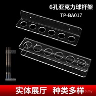 Billiardcuerack Accessories Club Rack Hanger Wall 6-Bit Acrylic Club 6-Hole Club Table IIR0