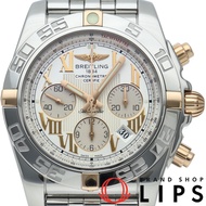 百年靈 Chronomat 44 雙色腕錶 IB0110/B011G77PA 附盒保固 K18YG/SS 男士腕錶 銀色拋光 成色極佳 [二手]