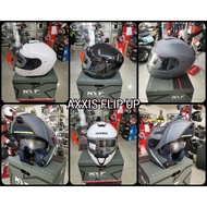 HELMET AXXIS GECKO FLIP UP - HELMET FLIP UP - AXXIS FU403 SV Gecko SV Flip-Up Modular Double Visor