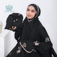 WANODYA - Telekung Embroidered Umrah Telekung Haji TELEKUNG PLAIN KEMAS TELEKUNG TRAVEL TELEKUNG SEL