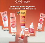 OMG Oh My Glow Face Wash / Cream / Toner / Serum / OMG Sunscreen - Toner