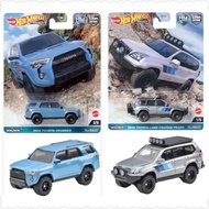 Hot Wheels Off road series 2023 18 TOYOTA 4RUNNER Blue 4 RUNNER TOYOTA LAND CRUISER PRADO