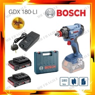 BOSCH GDX18V-285 SOLO Cordless Battery Impact Driver with 2.0Ah Battery / Wrench GDX 180LI