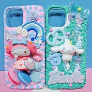 Phone Case DIY Material Package Handmade Gift Homemade Trinket Accessories Set-DIY Mobile Phone Case
