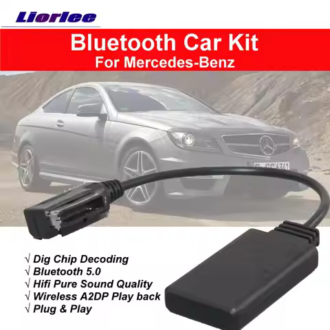 Car Bluetooth Adapter Kit For Mercedes Benz B/C/E/CL Class 2009-2014 Electronic Accessories BT AMI I