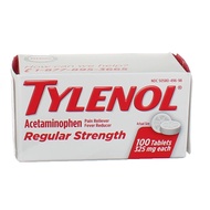 Reg Strngth 100'S Size 100ct Tylenol 325 Mg Regular Strength Pain Reliever