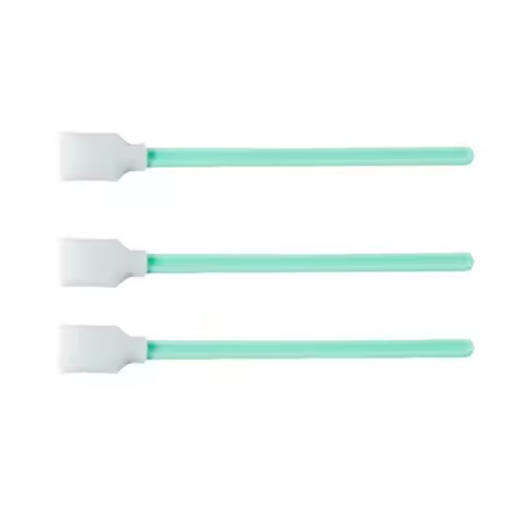 50pcs/set Sponge Head Clean Swab Printhead Use For Cleaning The Ink Of Fax Machine Inkjet Printer No
