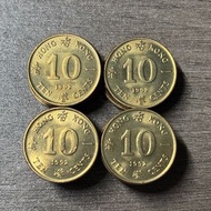 全新香港1992年一毫硬幣