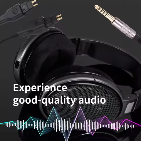 Better Quality Headphone 4.4mm Balanced Cable DIY Cable for Sennheiser HD580 HD600 HD650 HD660S Head