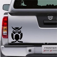 Owl car cutting sticker, cool, unique owl sticker, quality car trunk variation sticker