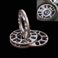 4Pcs 3/5/8/10mm Alloy Aluminum Wheel Spacers Shims Plate For 4/5 Stud Wheel 4x100 4x108 4x114.3 5x100 5x108 5x110 5x115