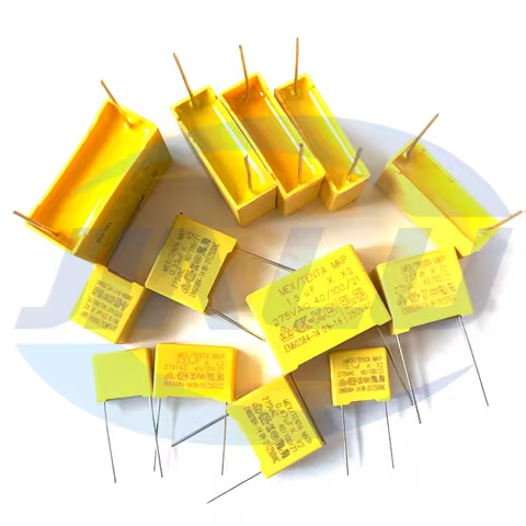 10PCS X2 Safety Capacitor 15mm 275VAC 275V 0.022UF 0.047UF 0.1UF 0.15UF 0.22UF 0.33UF 0.47UF 0.68UF 