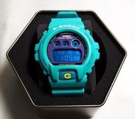 【95% New】CASIO G-SHOCK DW-6900SN-3DR Tiffany湖水綠 磨砂質感 限定x絕版