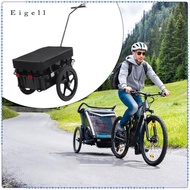 Eigell Bike Cargo Trailer Bike Wagon Trailer Versatile Heavy Duty Towable Bike Trailer